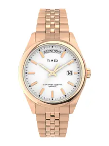 Timex Women Stainless Steel Bracelet Style Straps Analogue Watch TW2W32200UJ