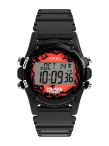 Timex Men Black Printed Dial & Straps Digital Watch TW2V51000X8