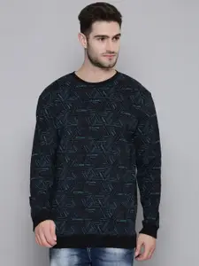 SMARTEES Typography Printed Pullover Fleece Sweatshirt