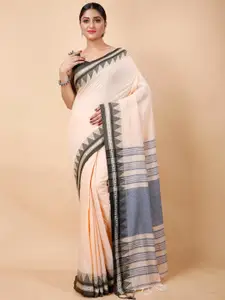 Ruuprekha Woven Design Ethnic Motifs Pure Cotton Saree