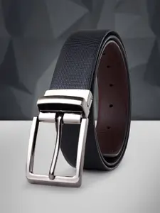 Provogue Men Textured Leather Reversible Belt