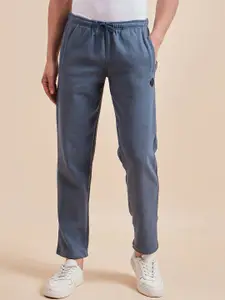 Sweet Dreams Men Mid-Rise Velvet Track Pants