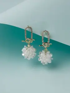 Scintillare By Sukkhi Gold Plated Drop Earrings