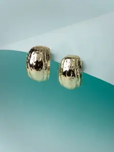 Scintillare By Sukkhi Gold-Plated Contemporary Studs Earrings