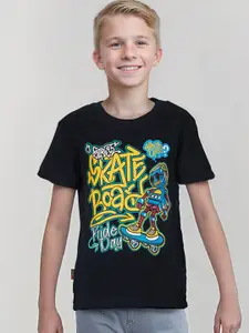 Gini and Jony Infants Boys Graphic Printed Cotton T-shirt