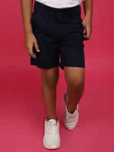 V-Mart Boys Twill Cotton Shorts