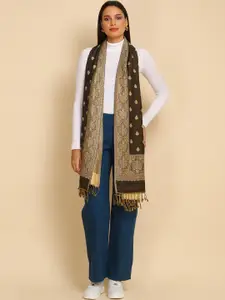 WEAVERS VILLA Ethnic Motifs Printed Scarf