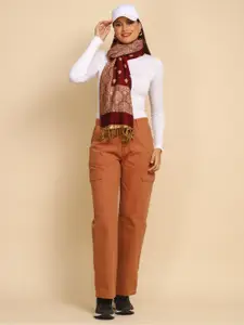 WEAVERS VILLA Ethnic Motifs Printed Scarf