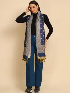 WEAVERS VILLA Ethnic Motifs Printed Scarf