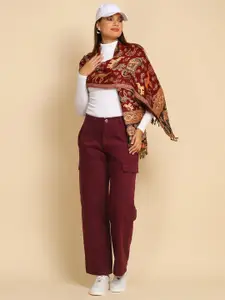 WEAVERS VILLA Ethnic Motifs Printed Scarf