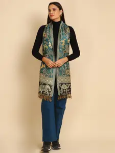 WEAVERS VILLA Ethnic Motifs Printed Scarf