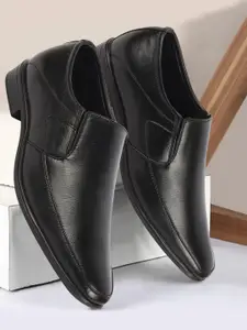 FAUSTO Men Round Toe Formal Slip-On Shoes