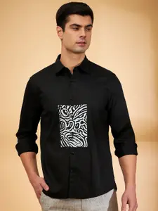 DENNISON Printed Party Wear Casual Shirt