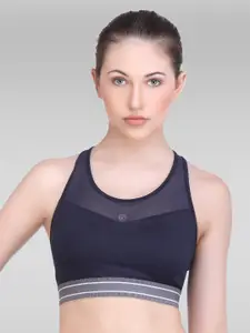 LAASA  SPORTS LAASA SPORTS Full Coverage Removable Dry Fit Padding Workout Bra With All Day Comfort
