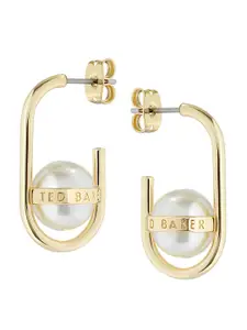 Ted Baker Brass Pearls Drop Earrings
