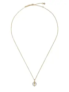 Ted Baker Pearl Beaded Orbit Pendant With Chain