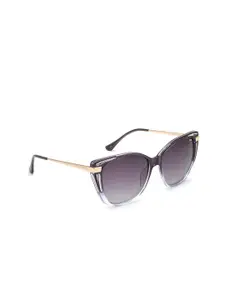 IDEE Women Purple Lens & Purple Round Sunglasses with UV Protected Lens