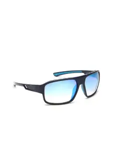IDEE Men Square Sunglasses with UV Protected Lens-IDS3019C4SG