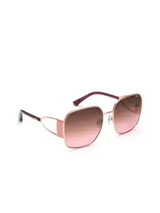 IDEE Women Square Sunglasses with UV Protected Lens IDS3009C2SG
