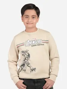 Bodycare Kids Boys Avengers Printed Fleece Sweatshirt