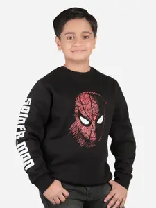 Bodycare Kids Boys Spider Man Printed Long Sleeves Fleece Pullover