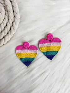 Crunchy Fashion Heart Shaped Drop Earrings