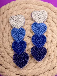 Crunchy Fashion Heart Shaped Drop Earrings