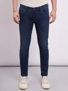 Lee Men Blue Skinny Fit Low-Rise Stretchable Jeans