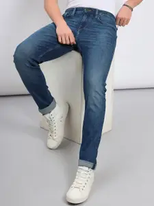 Lee Men Slim Fit Light Fade Clean Look Stretchable Jeans