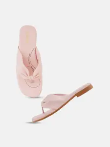 Lavie Women Pink Open Toe Flats
