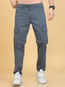 Reslag Men Mid-Rise Cotton Cargos Trouser