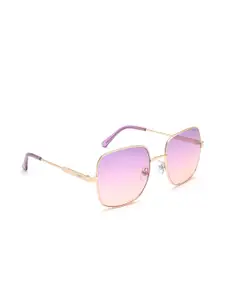 IDEE Women Square Sunglasses with UV Protected Lens IDSO210C2SG