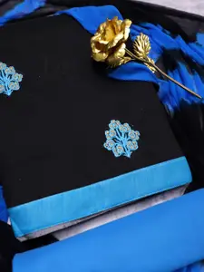 MANVAA Floral Embroidered Unstitched Dress Material