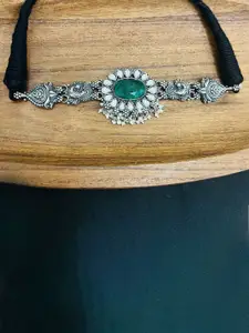 Arte Jewels 9.25 Sterling Silver Choker Necklace