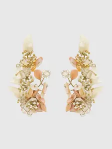 D'oro Contemporary Studs Earrings