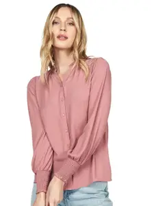 COVER STORY Women Pink Casual Shirt