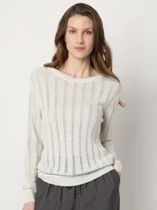 Vero Moda Women Grey Pullover