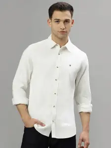 Iconic Regular Fit Spread Collar Full Sleeves Cotton Casual Shirt