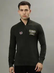 Iconic Cotton Typography Printed Pure Cotton Sweatshirts