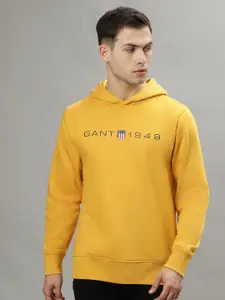 GANT Solid Hooded Regular Fit Sweatshirt