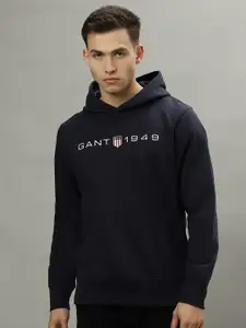 GANT Typography Printed Hooded Pullover