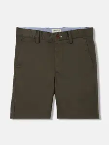 GANT Solid Mid-Rise Regular Fit Shorts