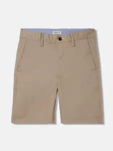 GANT Solid Mid-Rise Regular Fit Shorts