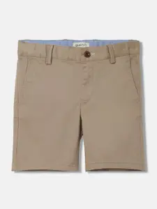 GANT Solid Mid-Rise Regular Fit Shorts
