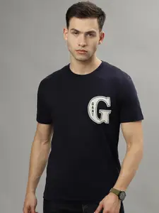 GANT Solid Round Neck Regular Fit T-Shirt