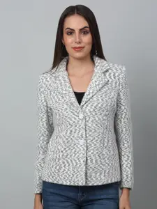 Cantabil Women Knitted Single Breasted Blazers