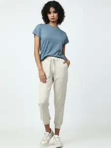 Saltpetre Organic Cotton T-Shirt With Ribbed Joggers Co-Ords