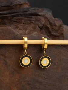 E2O Gold-Toned Drop Earrings