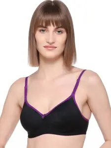 SONA Medium Coverage Lightly Padded Cotton T-shirt Bra With All Day Comfort