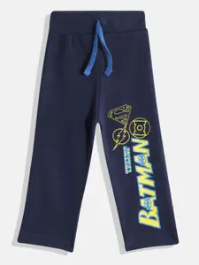 Eteenz Boys Premium Cotton Justice League Typography Printed Trousers